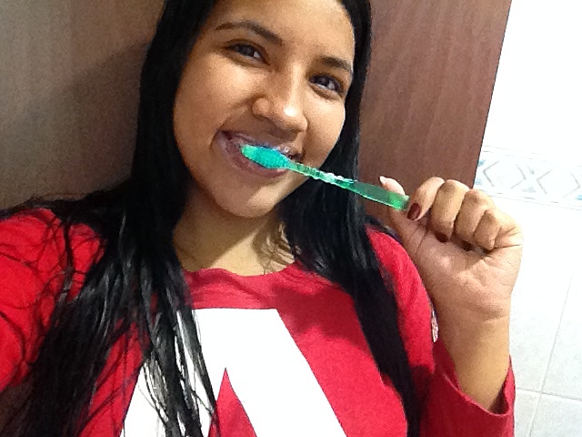 Brush my teeth