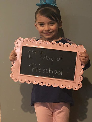 mi primer dia de guarderia