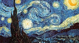 Timeline: Starry Night by : Vincent Van Gogh