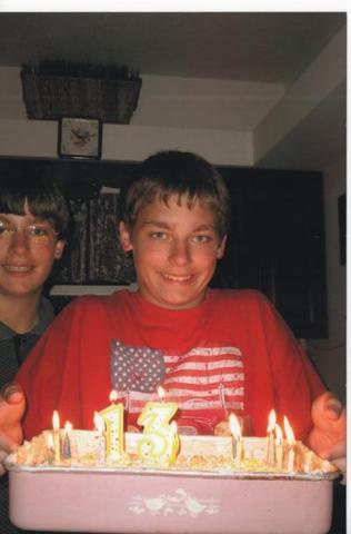 Hace tres años que tuve mis cunpleaños de trece años