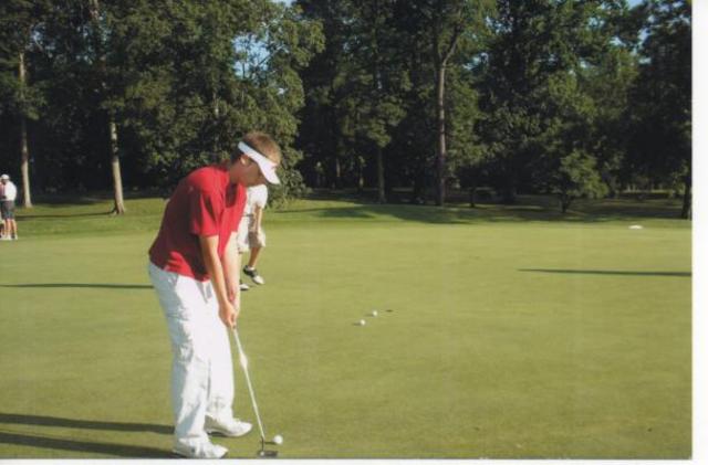 Hace dos años que fui al campeonato de golfo.