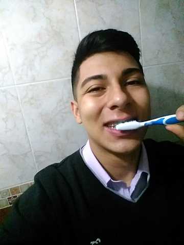 Brush my teeth