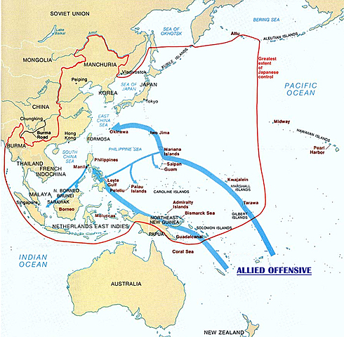 Island Hopping Campaign Begins - Cartwheel offensive begins