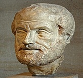 Platón y Arsitóteles hacia mediados del siglo V a.C