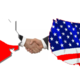Texas shaking hands with usa