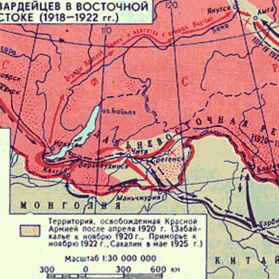 Timeline: Гражданская война в Сибири