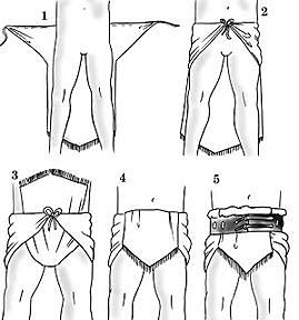 El uso de la ropa interior en la época dorada del Imperio Romano.