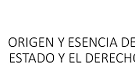 Timeline: Origen y esencia del Estado y el Derecho