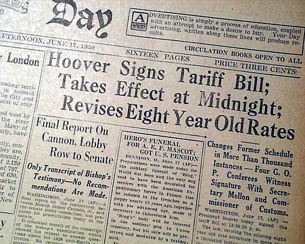 Hawley–Smoot Tariff