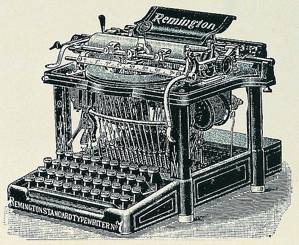 Maquina de escribir.