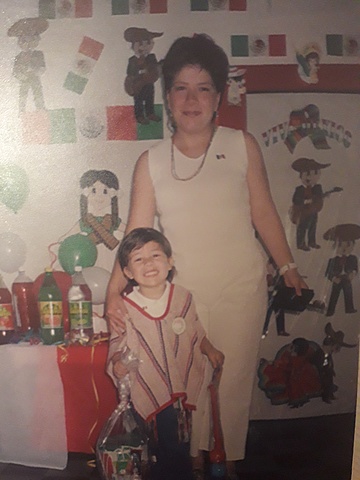 My first day of kindergarten