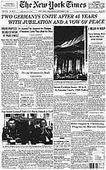 German Unification(Unity Day)