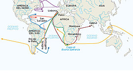 Timeline: I viaggi di scoperta