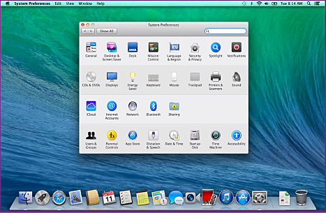 Mac OS X Mavericks 10.9