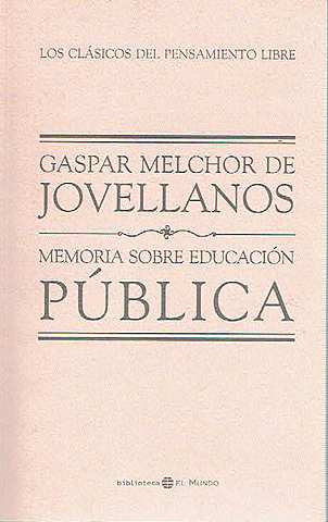 Memoria sobre la educación pública