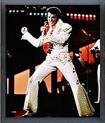 Elvis Presley establishes himself as the icon of rock n' roll