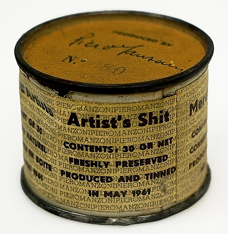 Uitwerpselen in blikjes