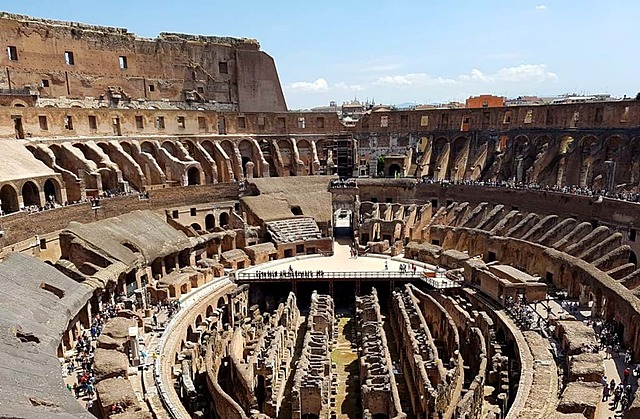 The Colosseum is built.