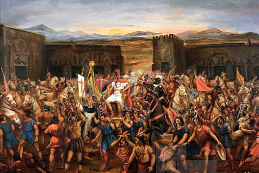 Inca Fight for Land in the Andes Mountains