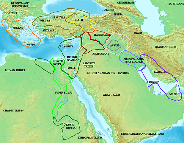 700 B.C. Assyrians attacked Egypt