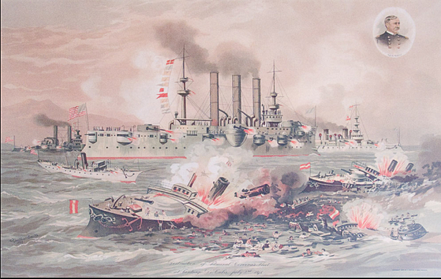 Destruction of the Spanish Fleet in Cuba