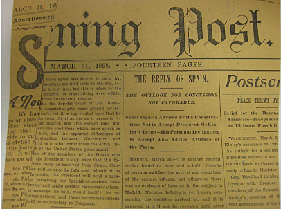 Armistice Is Signed Between the U.S. and Spain