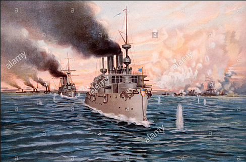 U.S. attack on Manila Bay
