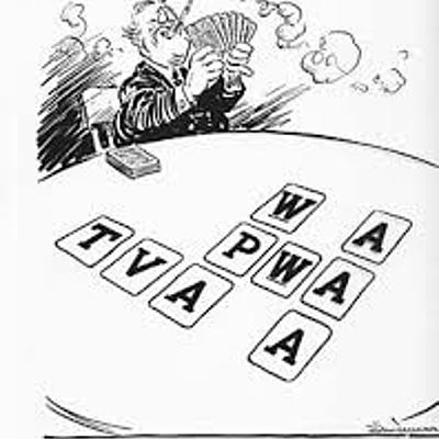 Timeline: First and Second New Deal Agencies Kiana & Sadie