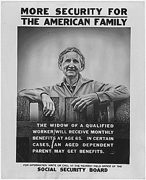 Social security act (Second New Deal)