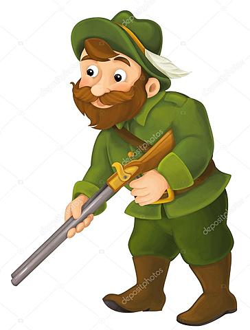 The hunters leave the minor taking the princesses