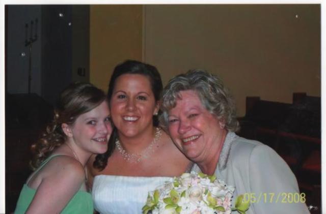 hace tres anos que estuve la boda por laprimera vez.