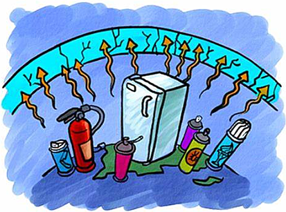 People Start to Use Less CFC's