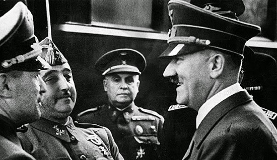 Reunión de Franco con Hitler en Hendaya