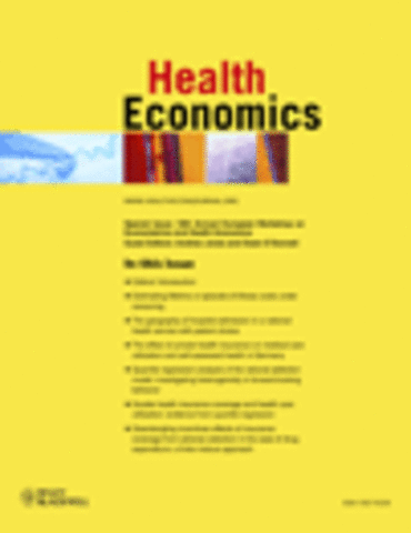 Ana Balsa publica un artículo en Health Economics