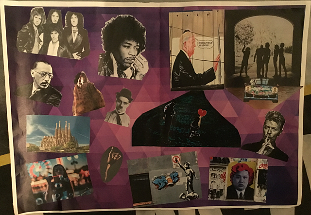 Tijdbalk 3: Mijn collage art