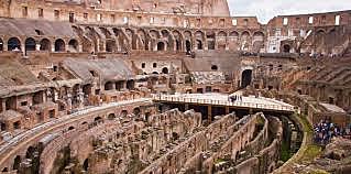 Building of the colosseum