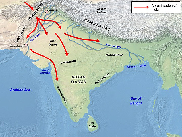 The Aryan invasion begins