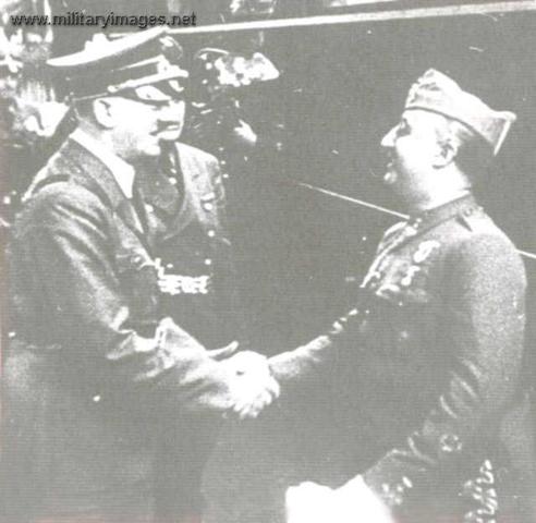 Franco is successful in Spain