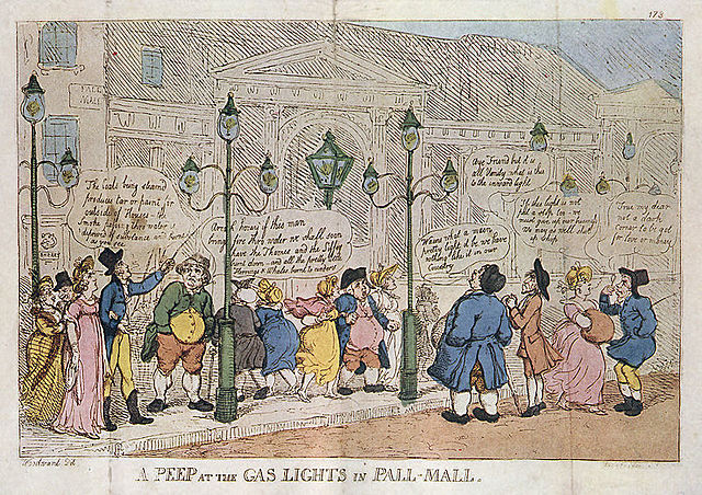 Alumbrado público de gas