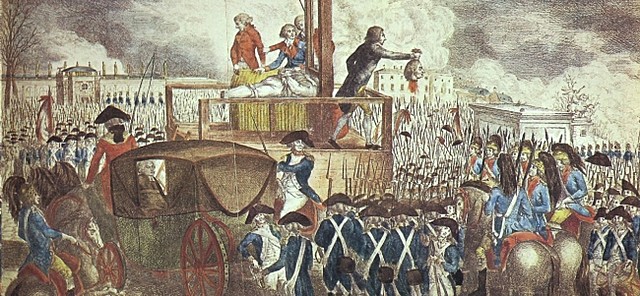 Robespierre es ejecutado