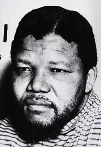 1940 - Mandela expelled from university for political activity.