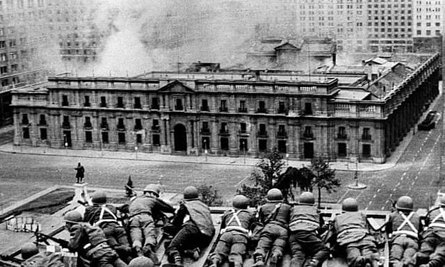 Coup to overthrow Chilean Government