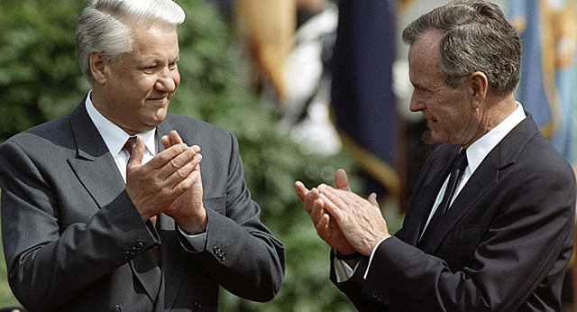 Yeltsin's visit to U.S.
