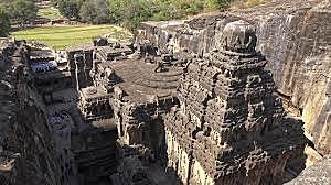 The temple at Ellora