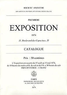 La primera exposició impressionista