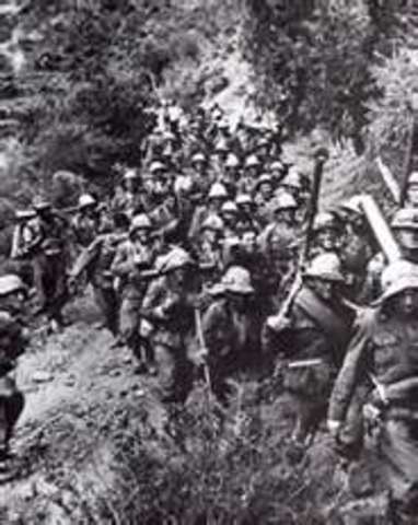 italian troops conquer Ethopia