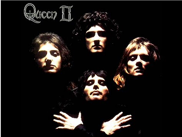 Foto van muziek stuk bohemahn rhapsody van de rebelse groep queen