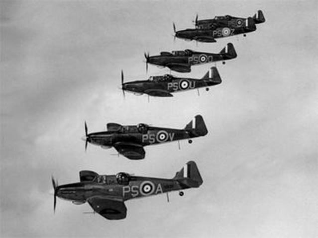 Plans for an invasion of Great Britain; beginning of the Battle of Britain