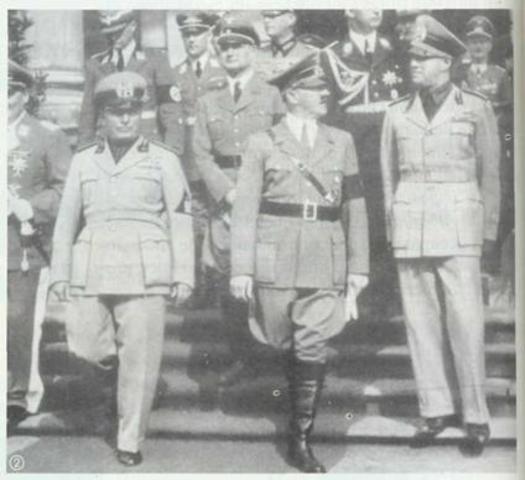 Italy enters the war on the side of Germany and invades France