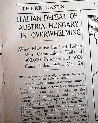 Austria-Hungary Surrenders!!